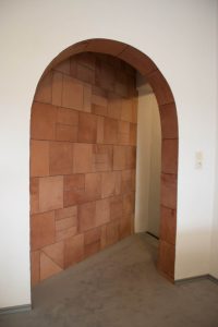 Blankleder als Wandverkleidung